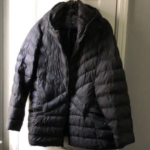 Lane Bryant Black Packable Puffer 22/24